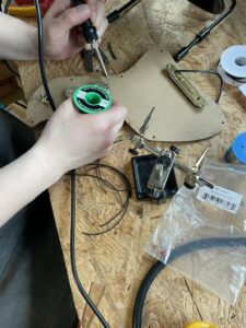 Atelier fabrication de guitare électrique
